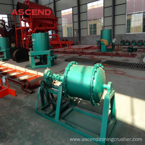 gold concentrate mercury amalgamation barrel ball mill